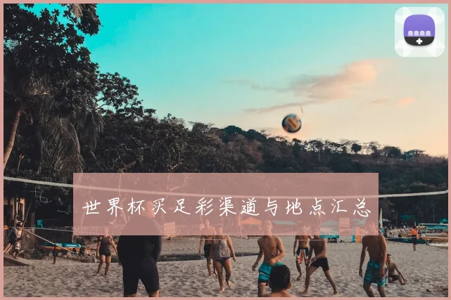 世界杯买足彩渠道与地点汇总